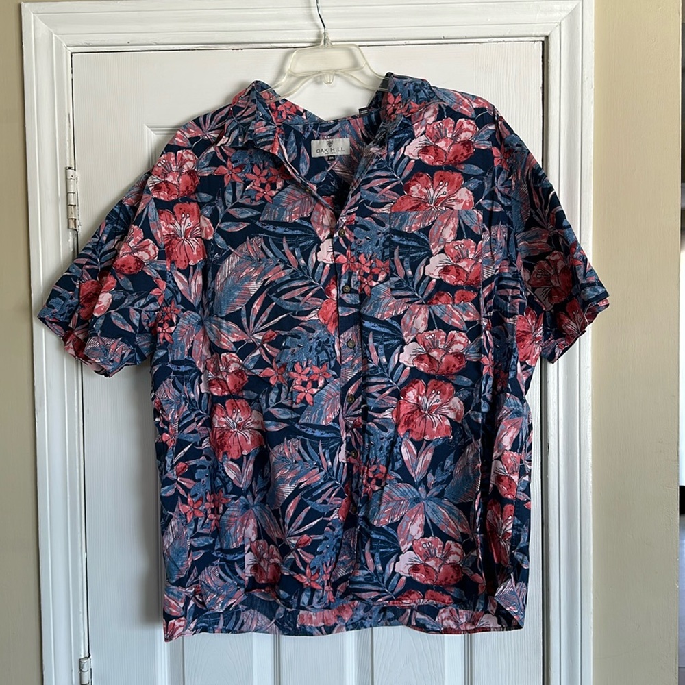 Oak Hill by DXL short sleeve sport shirt